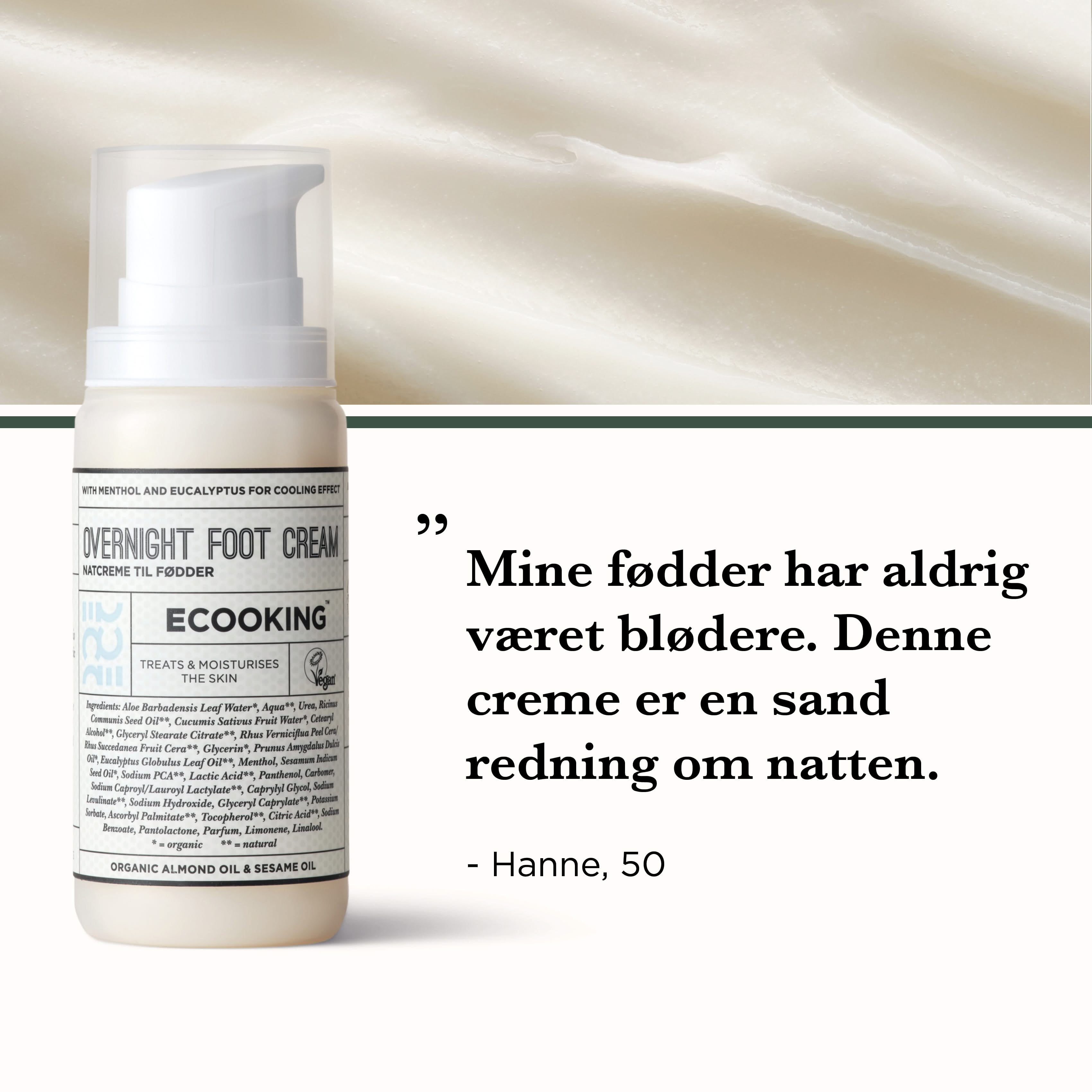 Natcreme Til Fødder 15 ml