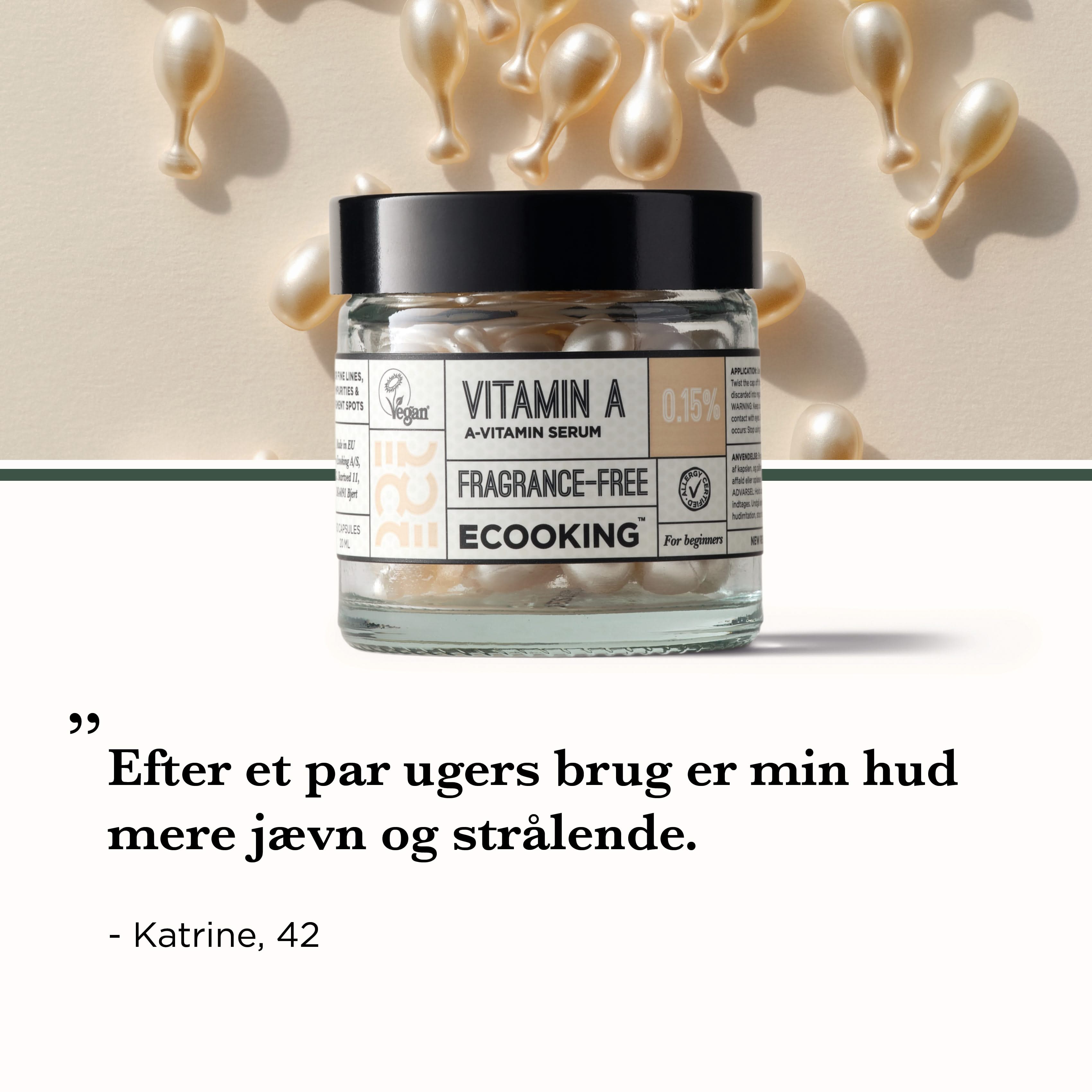 Review fra Katrine af A vitamin serum fra ECOOKING