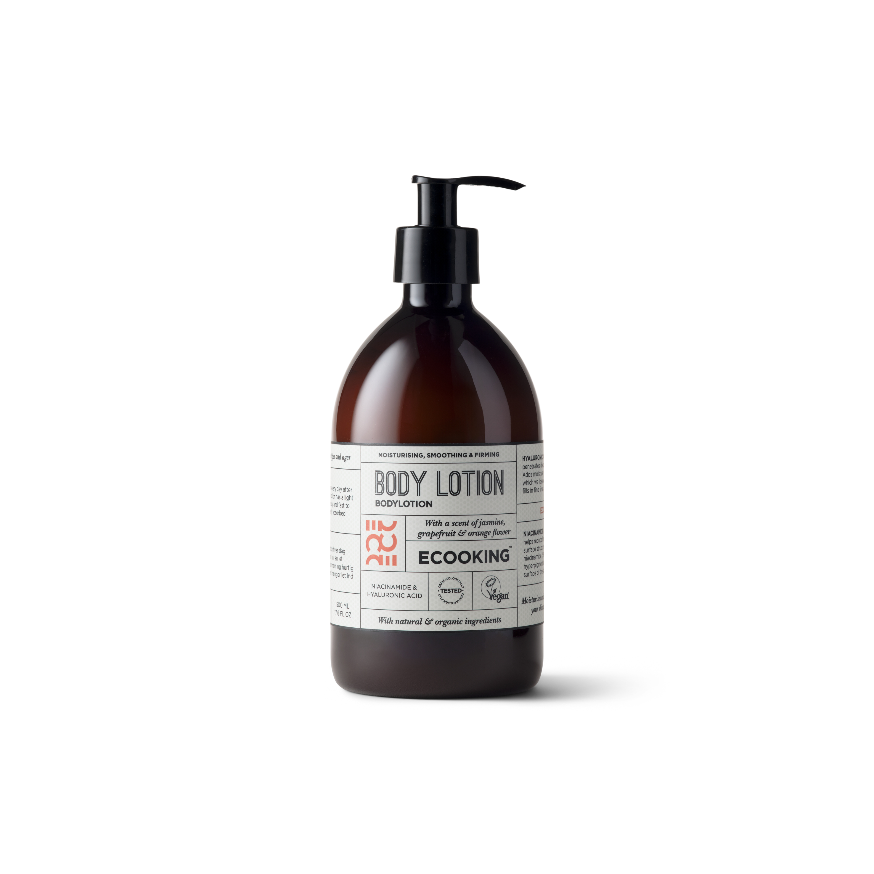 Bodylotion 500 ml med pumpe fra ECOOKING