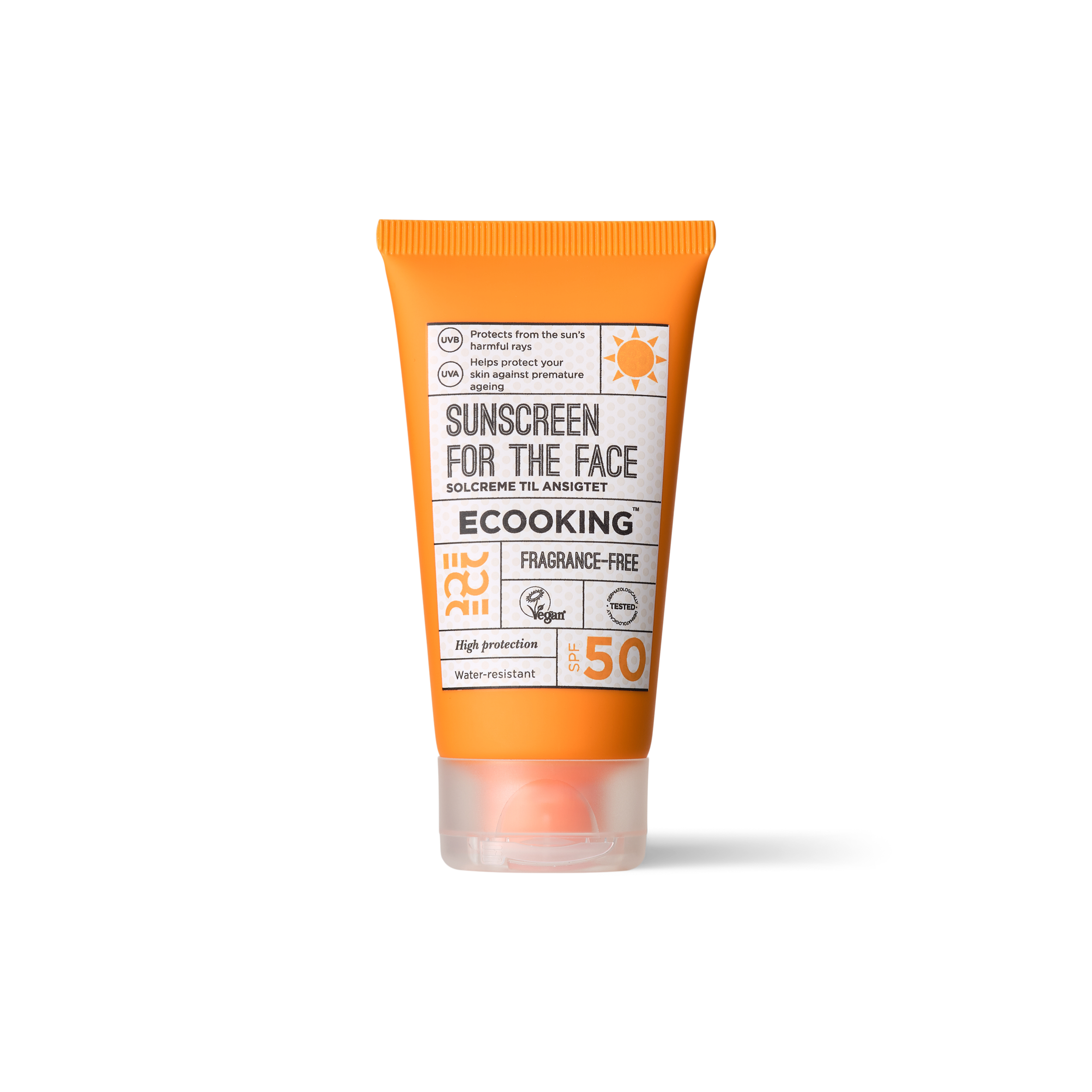 Solcreme til ansigtet SPF 50 | 50 ml